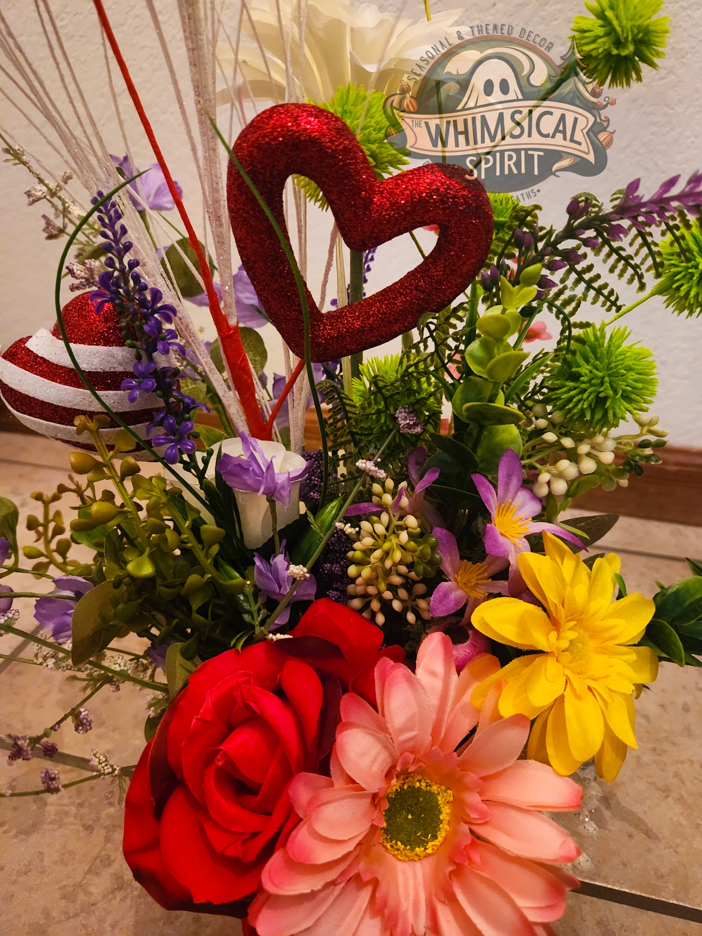 Blushing Valentine Blooms