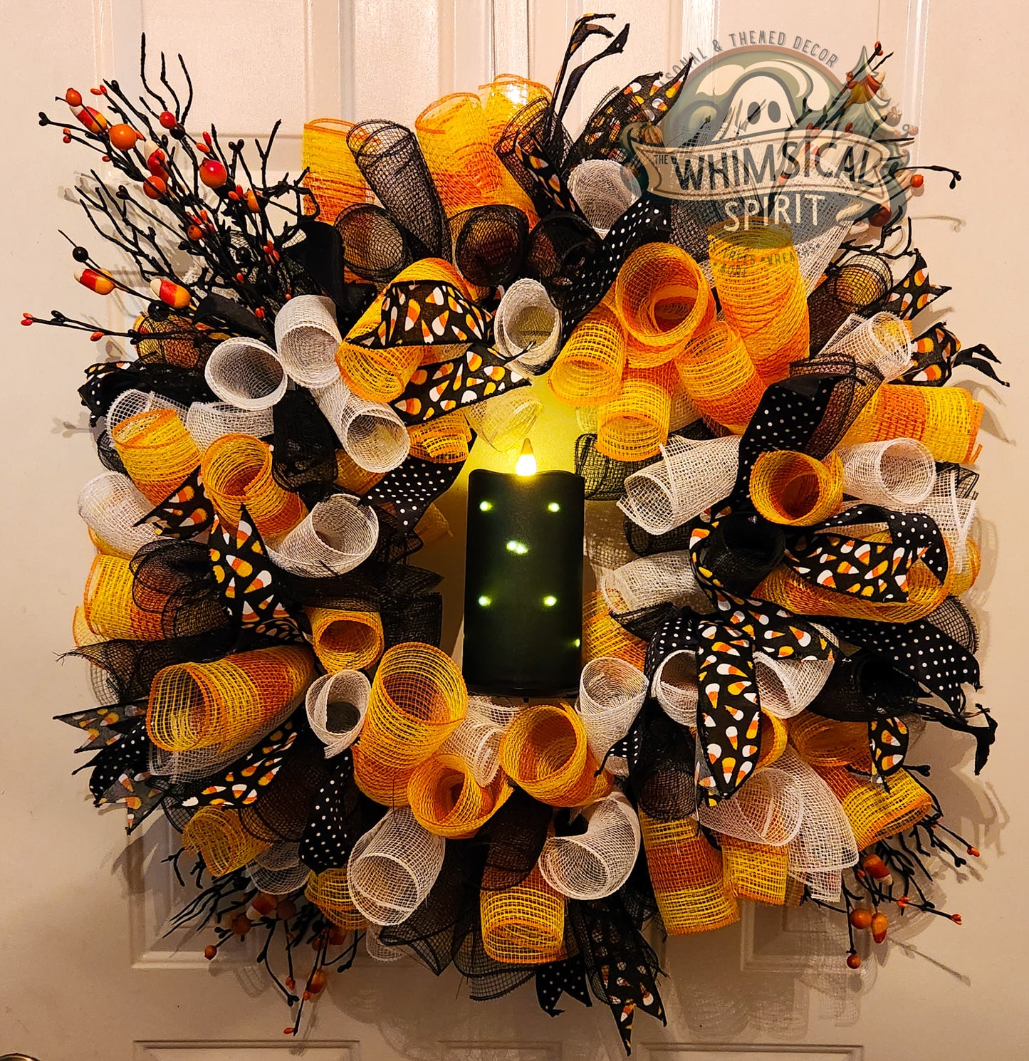 Candy Corn Cackles