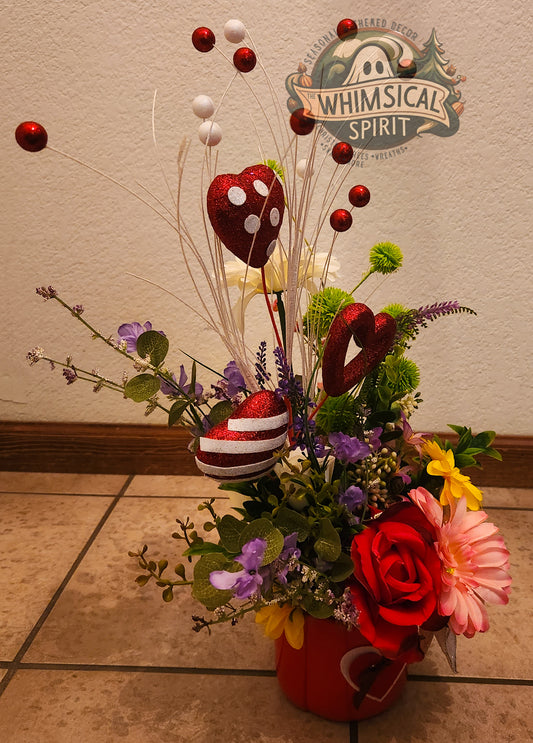 Blushing Valentine Blooms