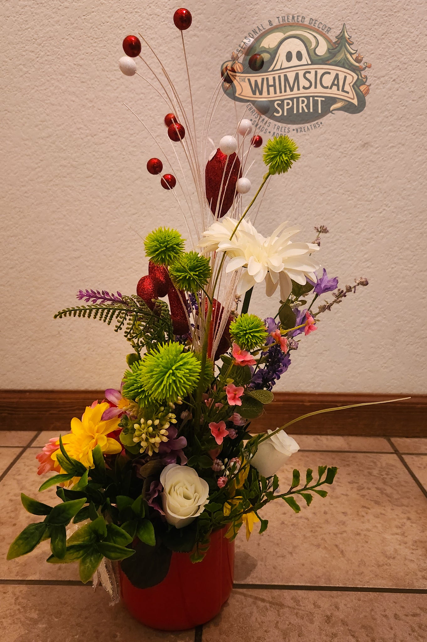 Blushing Valentine Blooms