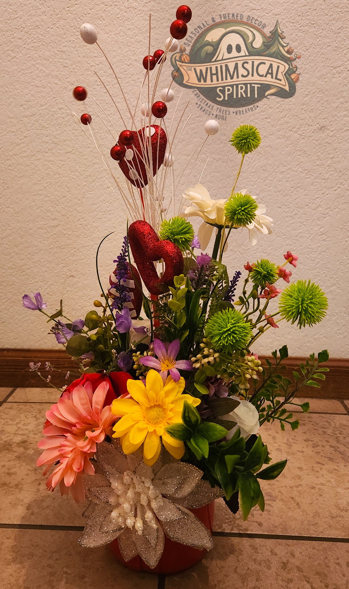 Blushing Valentine Blooms