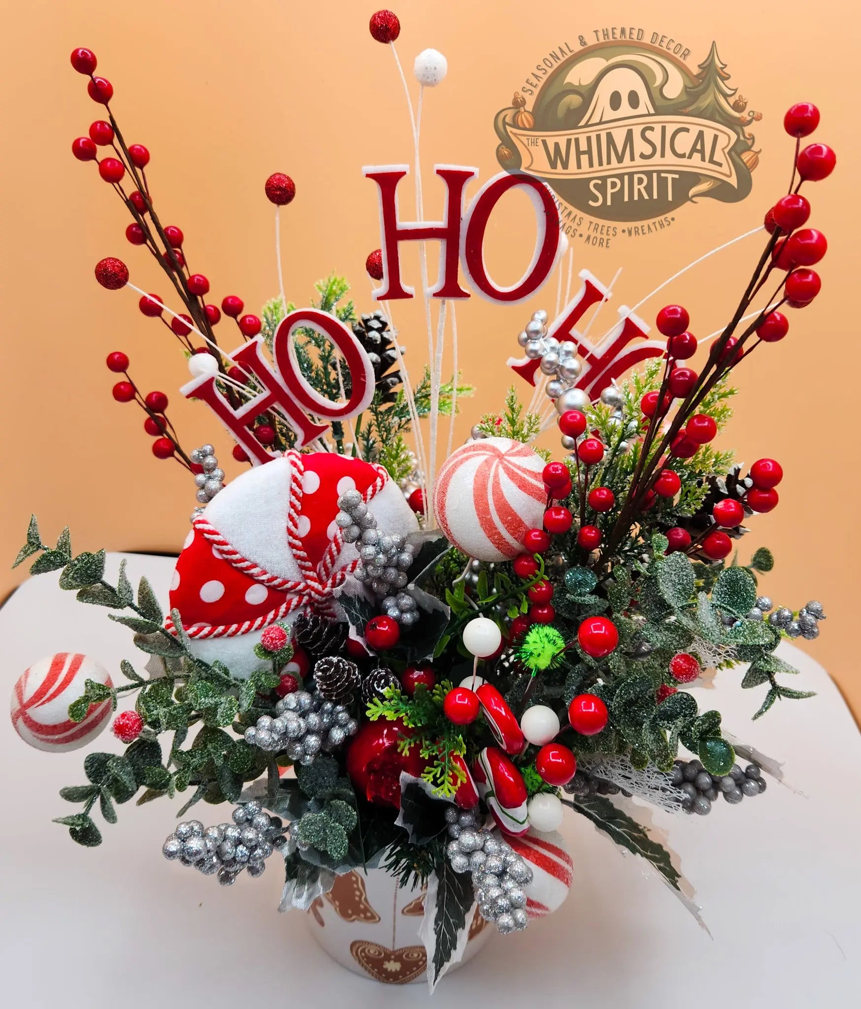 Candy Cane Glow The Whimsical Spirit