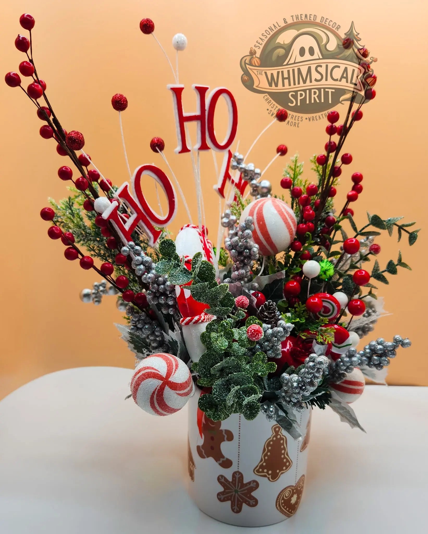 Candy Cane Glow The Whimsical Spirit