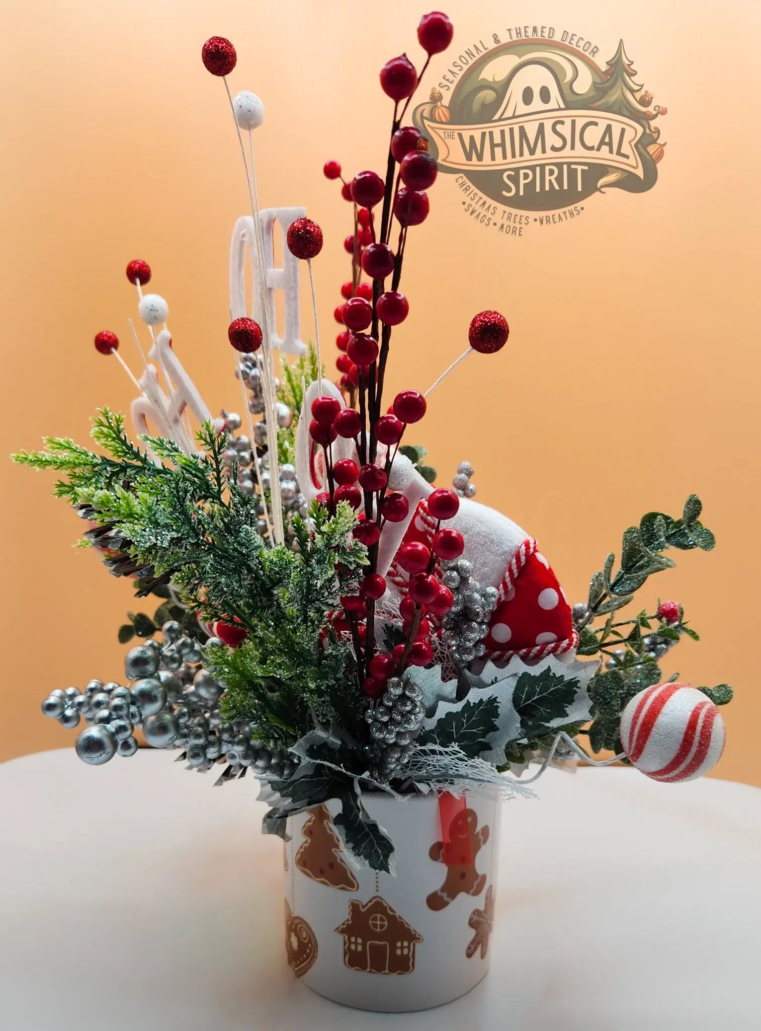 Candy Cane Glow The Whimsical Spirit
