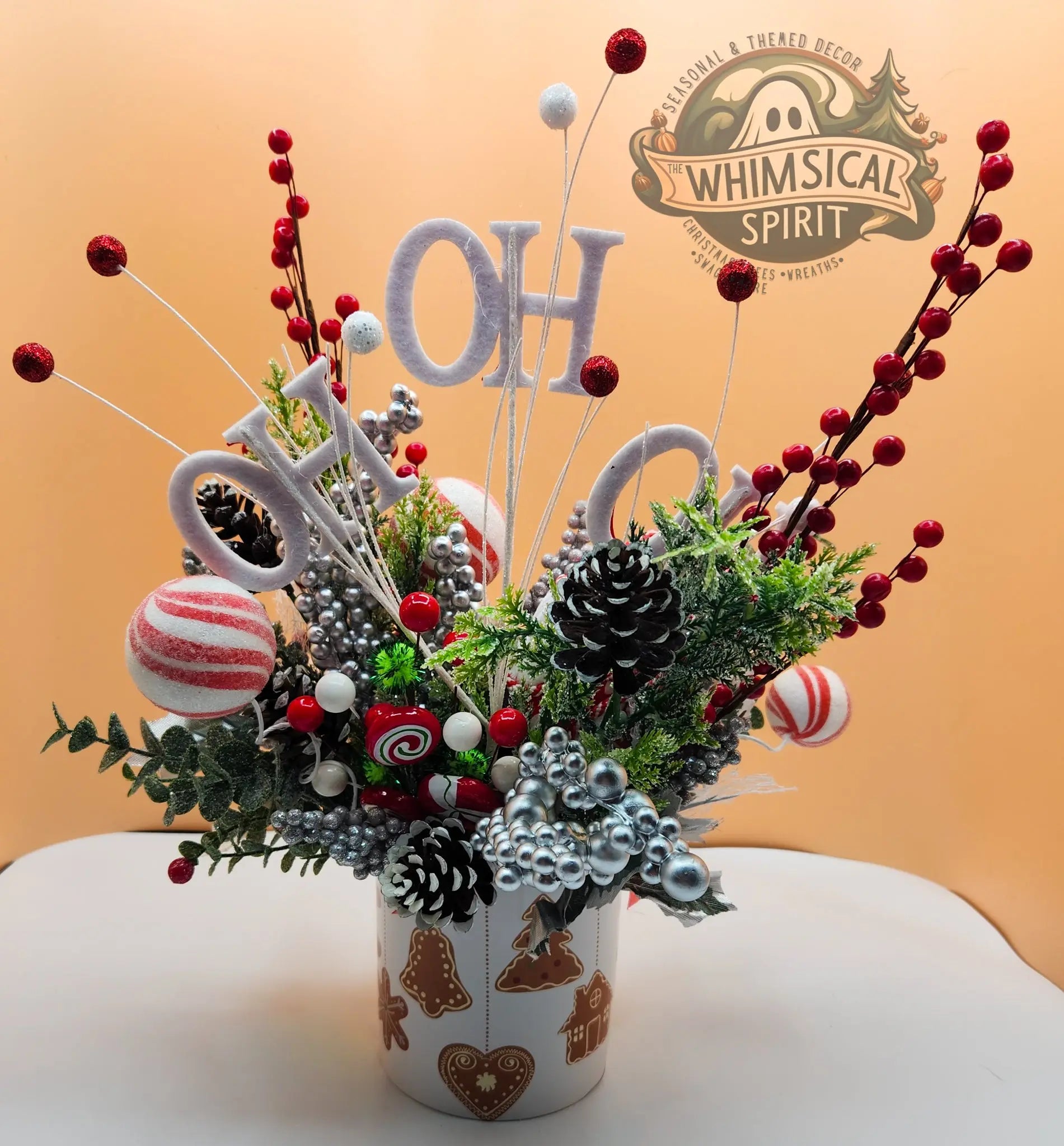 Candy Cane Glow The Whimsical Spirit