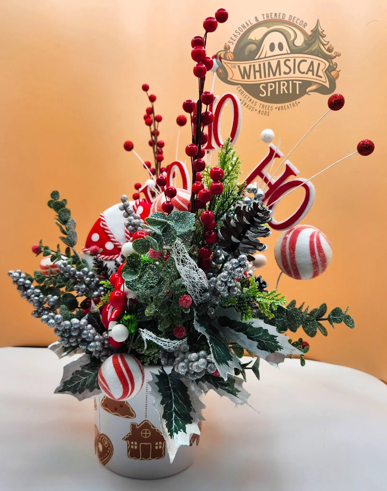Candy Cane Glow The Whimsical Spirit