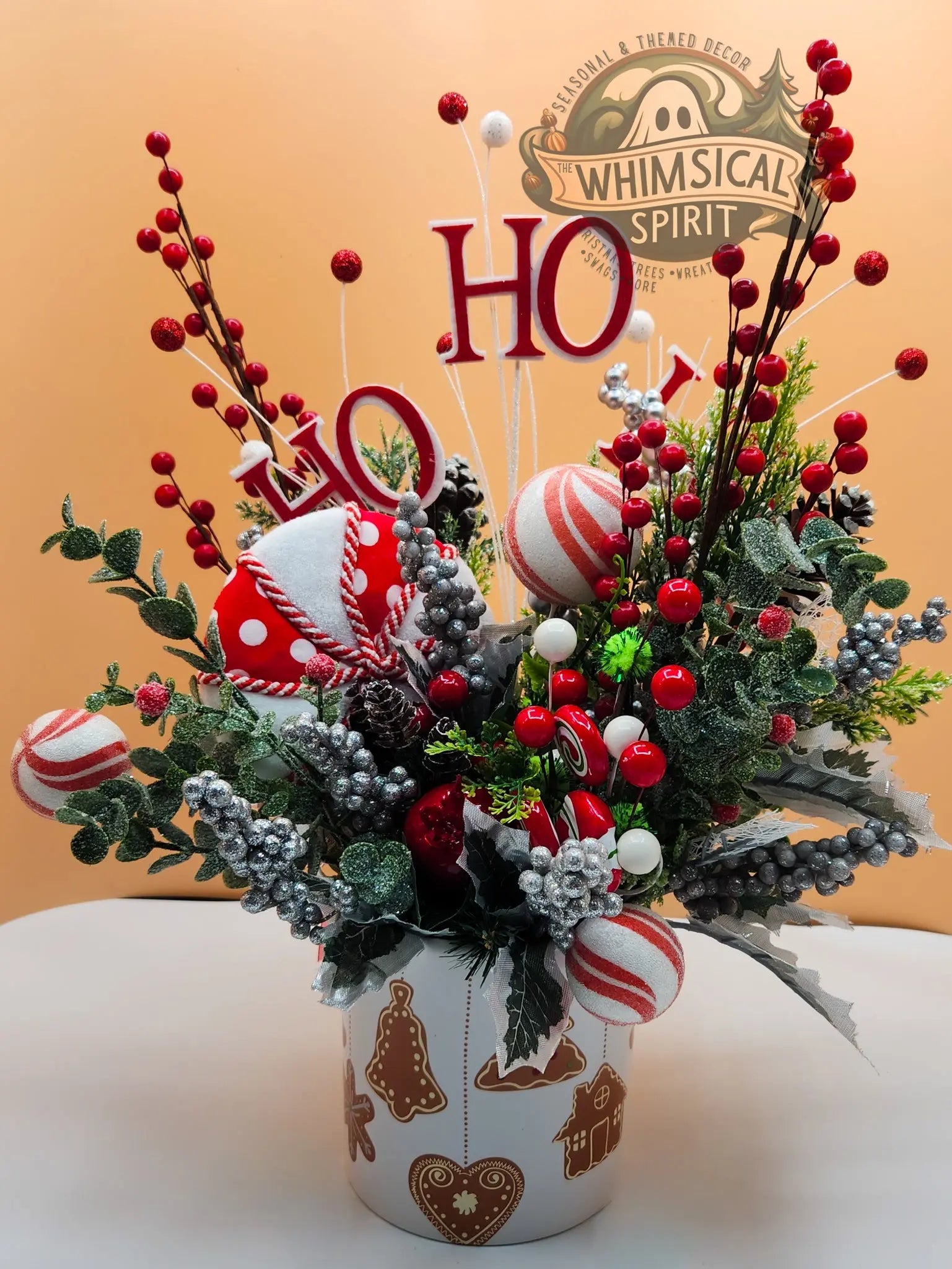 Candy Cane Glow The Whimsical Spirit