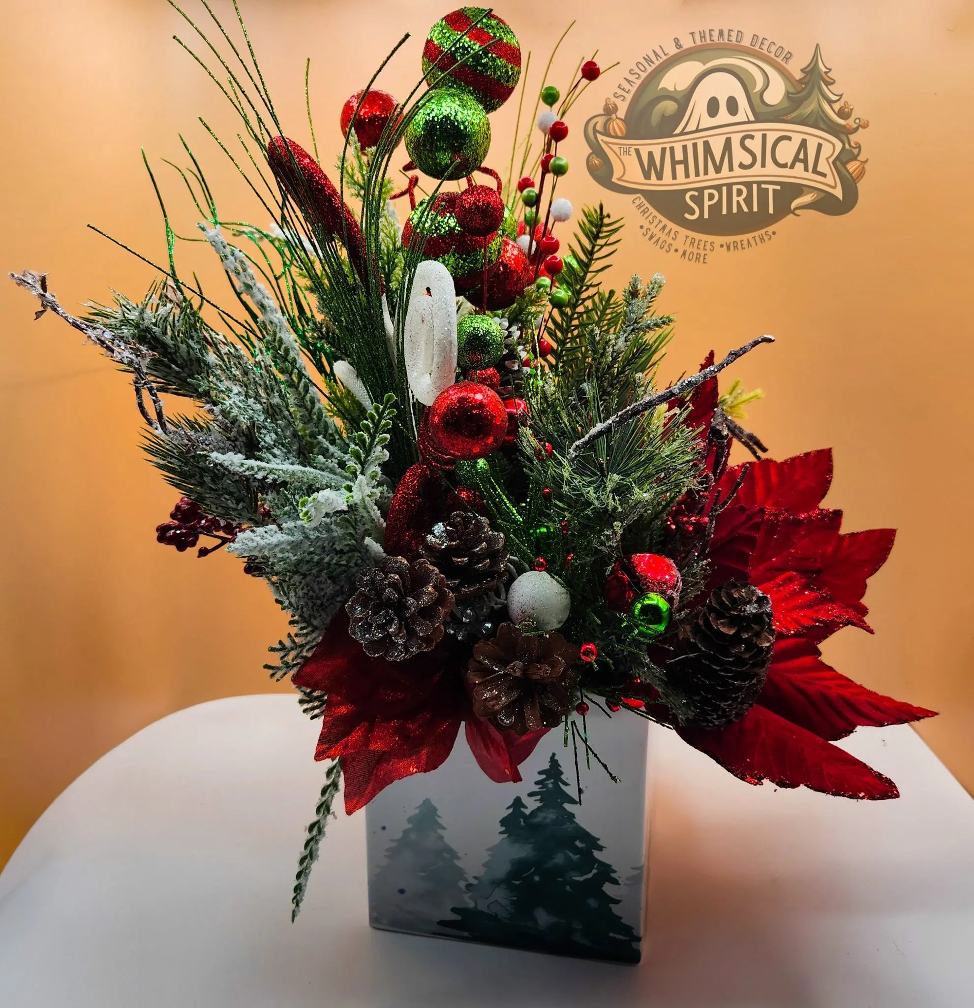 Candy Cane Woodland Cheer The Whimsical Spirit