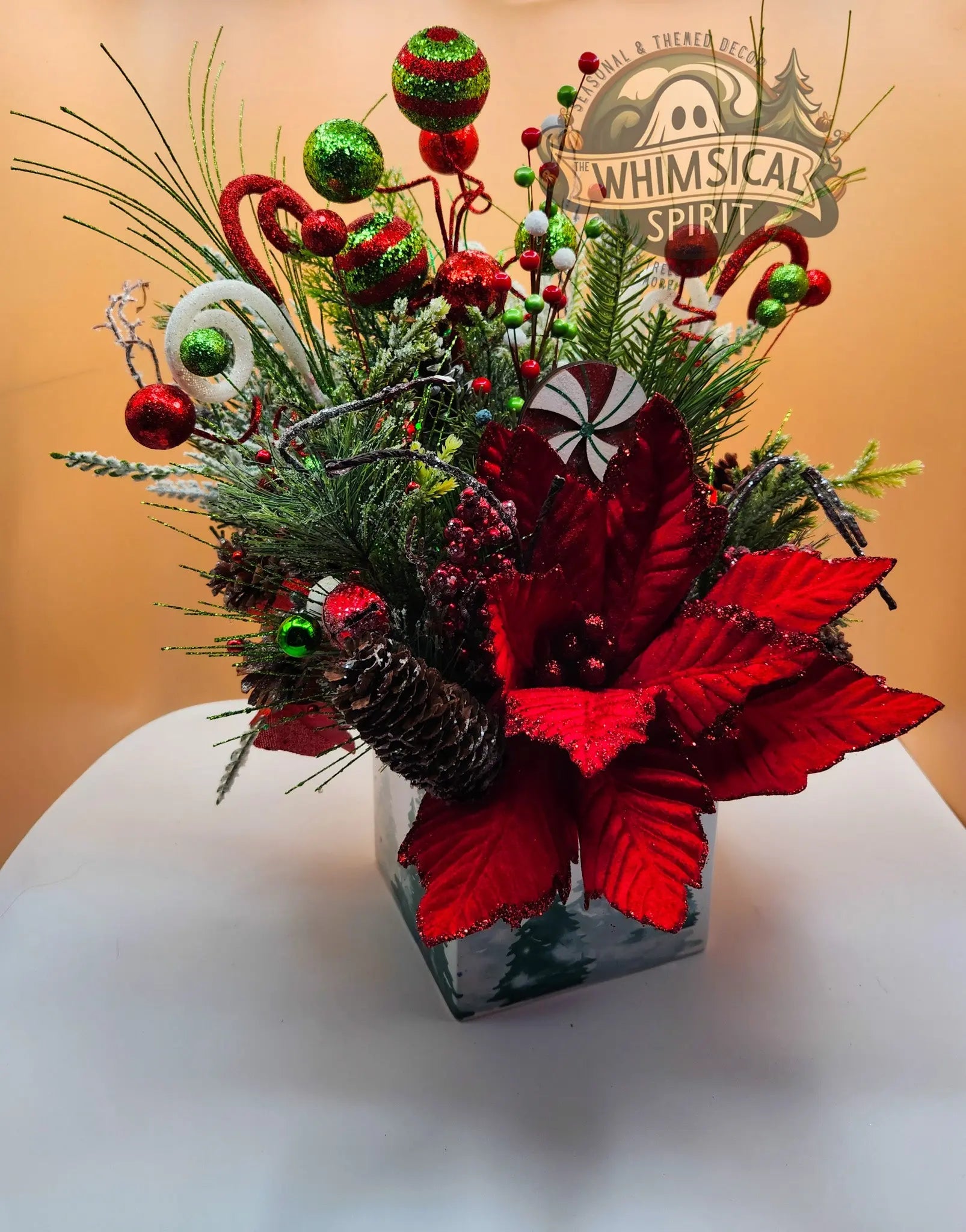 Candy Cane Woodland Cheer The Whimsical Spirit