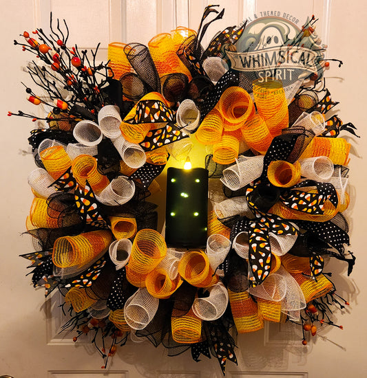 Candy Corn Cackles