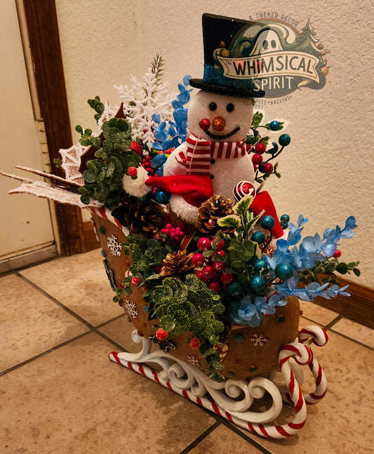 Confectioner’s Christmas Sleigh