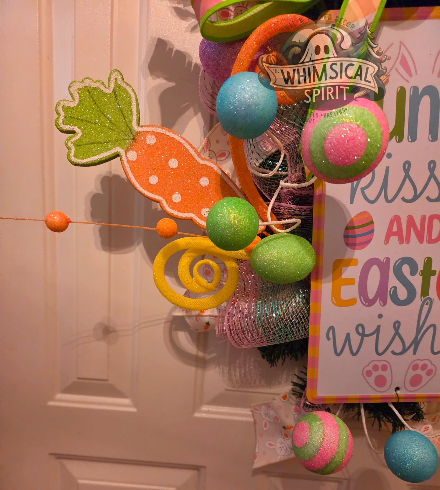 Egg Hunt Jubilee - Easter Front Door Swag