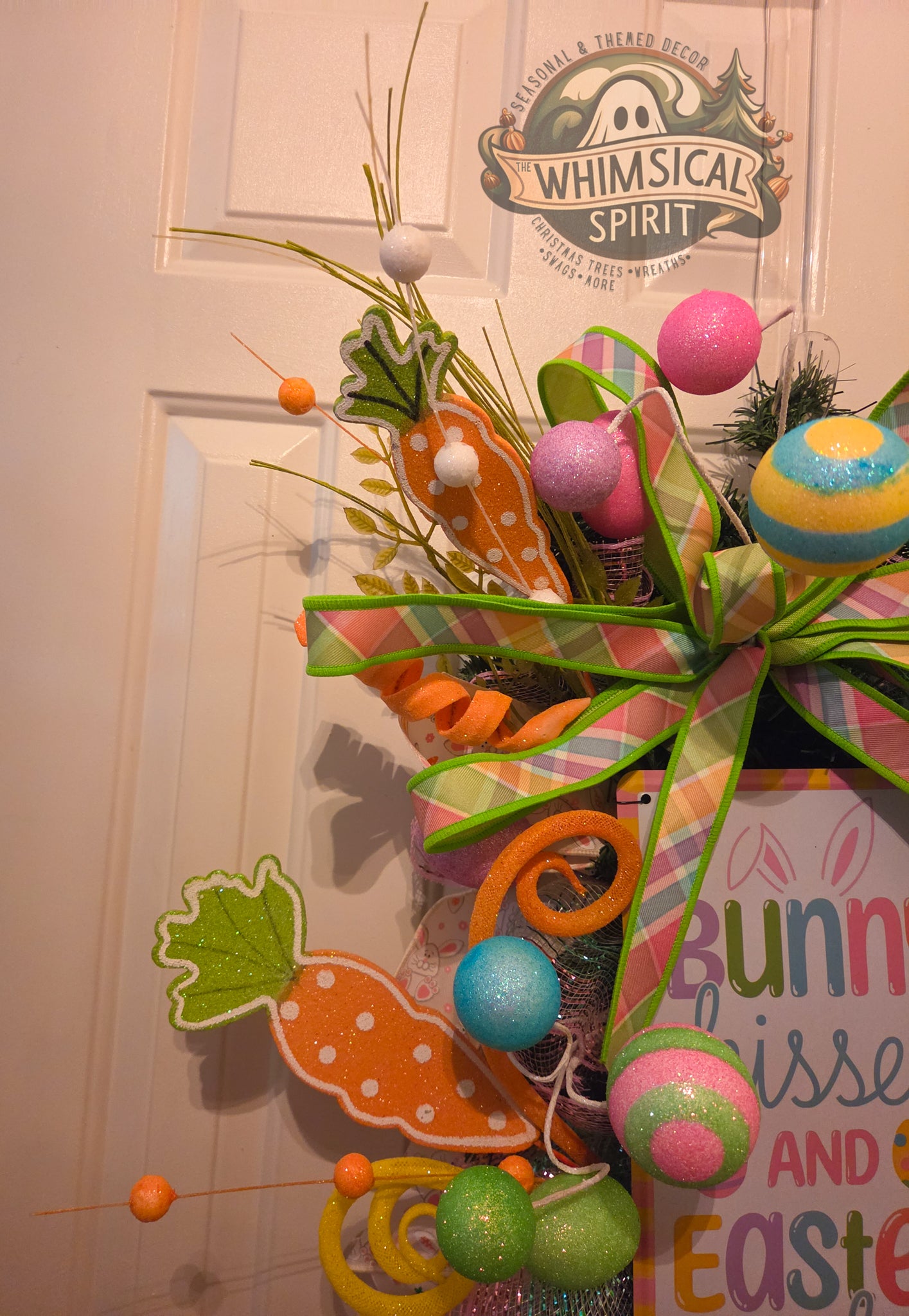 Egg Hunt Jubilee - Easter Front Door Swag