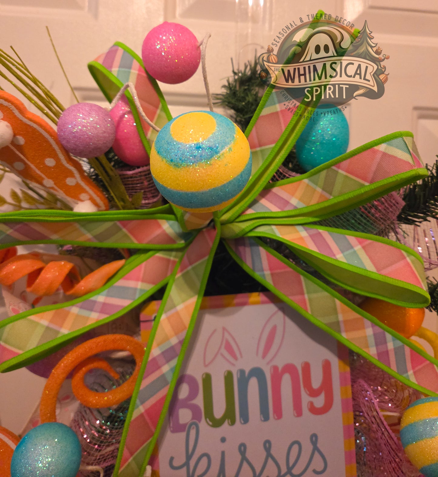 Egg Hunt Jubilee - Easter Front Door Swag