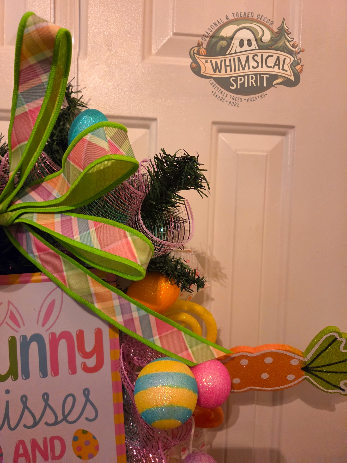 Egg Hunt Jubilee - Easter Front Door Swag