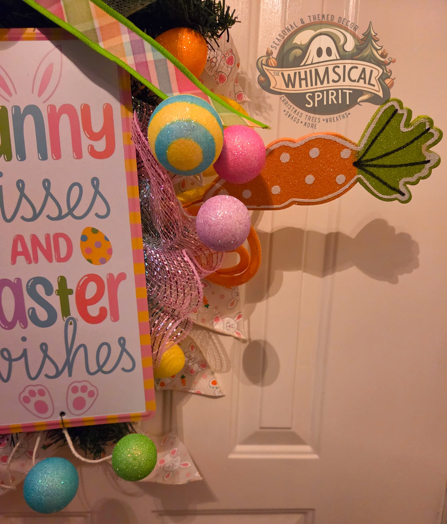 Egg Hunt Jubilee - Easter Front Door Swag