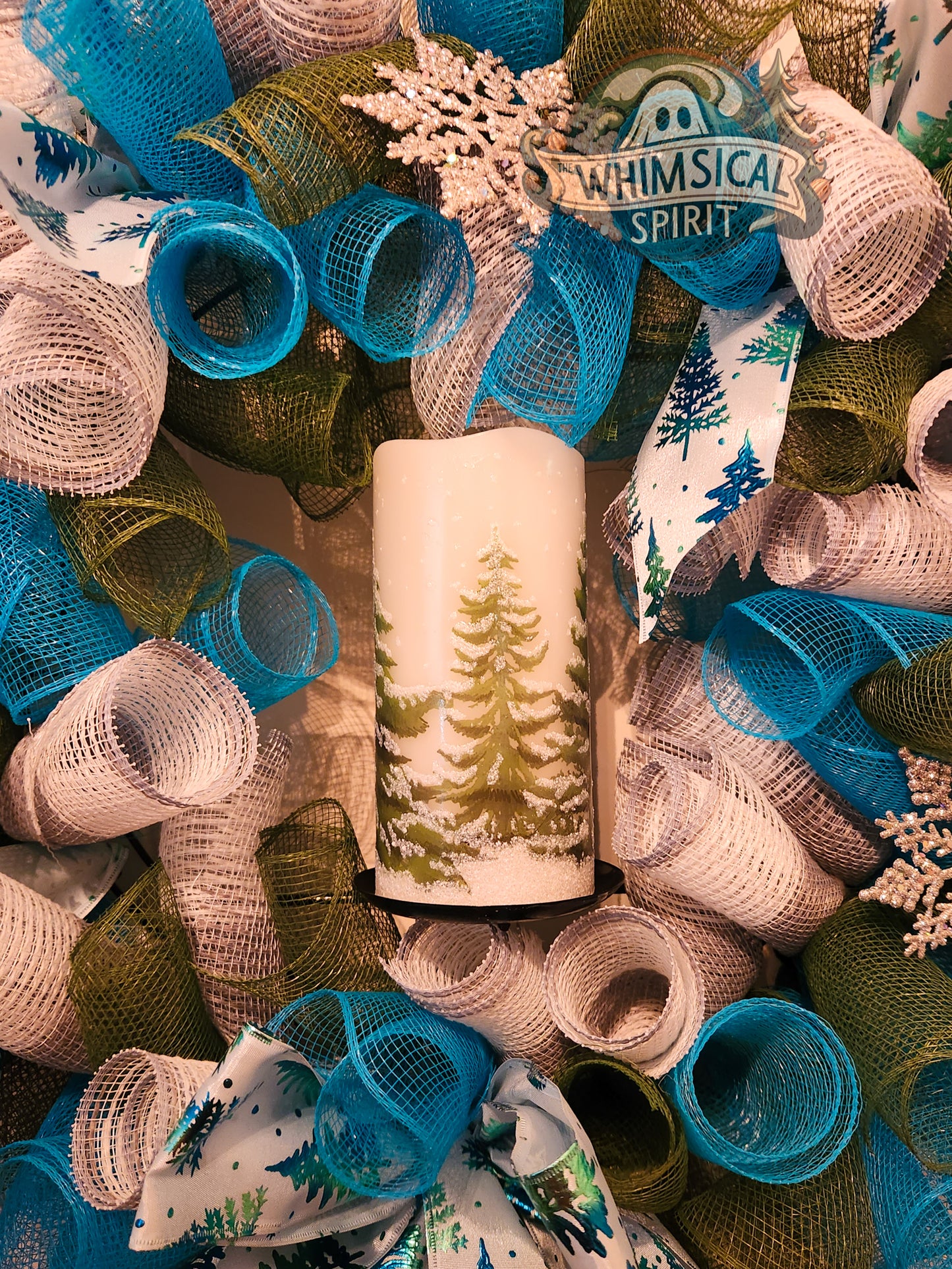 Frosted Forest Greeting