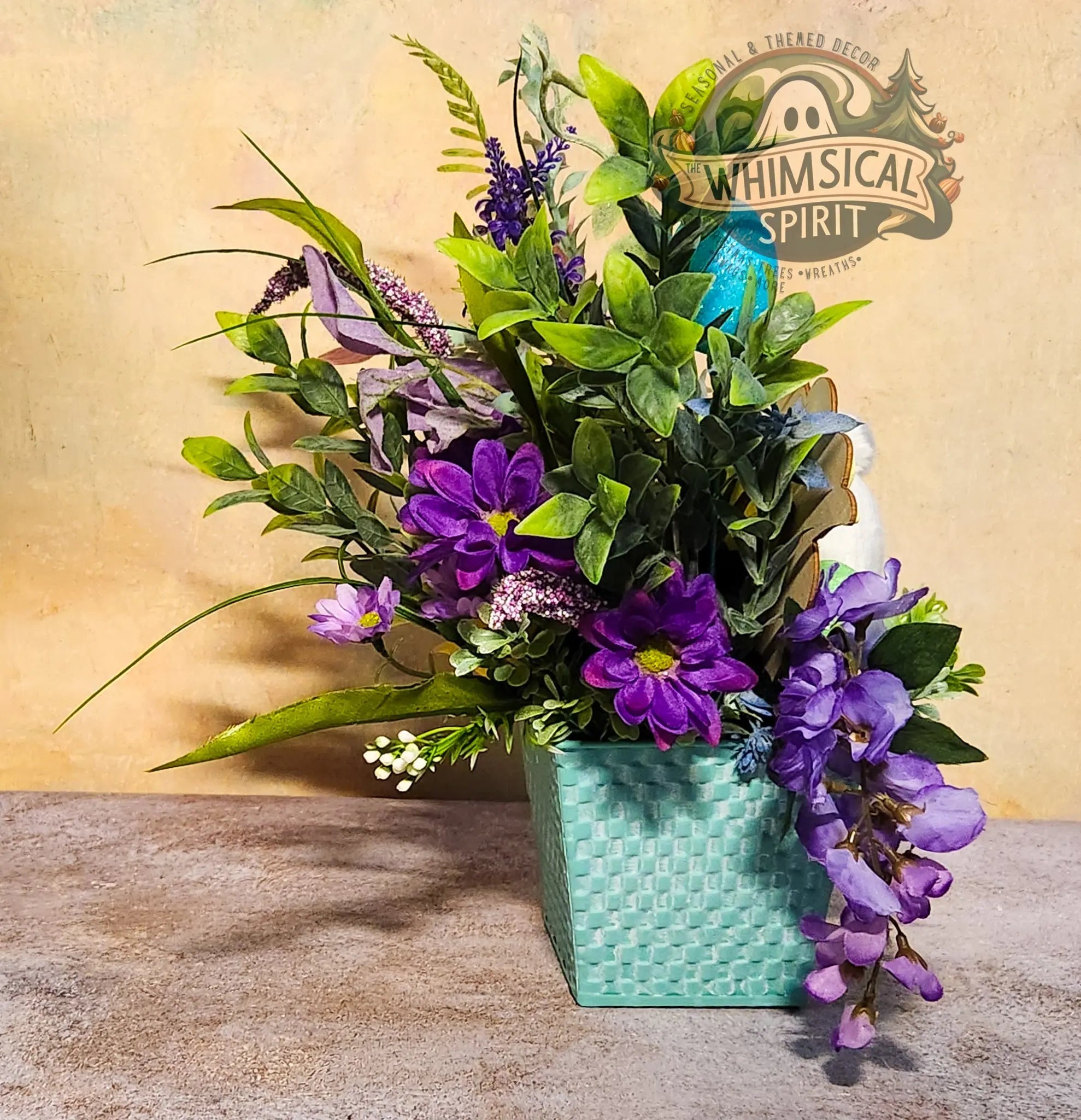 Pastel Meadow Mischief - Spring/Easter Centerpiece The Whimsical Spirit