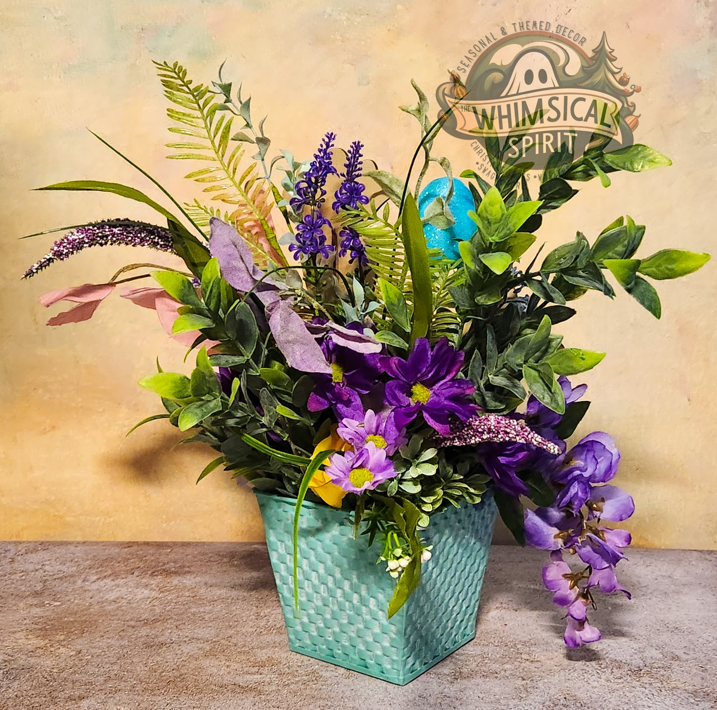 Pastel Meadow Mischief - Spring/Easter Centerpiece