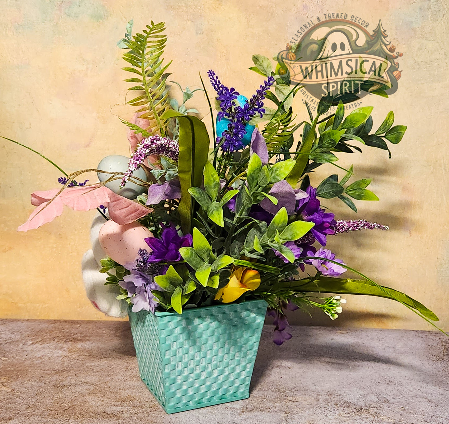 Pastel Meadow Mischief - Spring/Easter Centerpiece