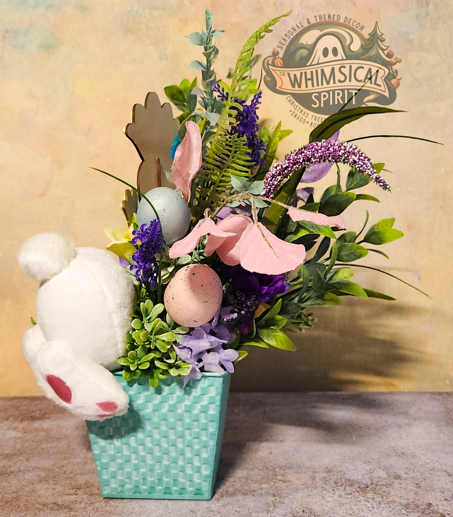 Pastel Meadow Mischief - Spring/Easter Centerpiece