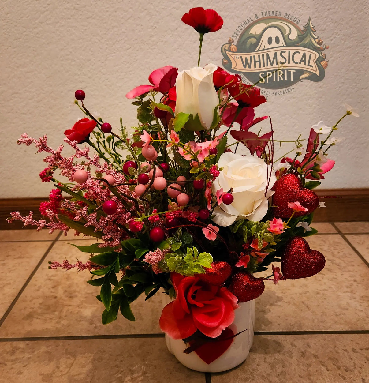 Red Velvet Rose Meadow The Whimsical Spirit