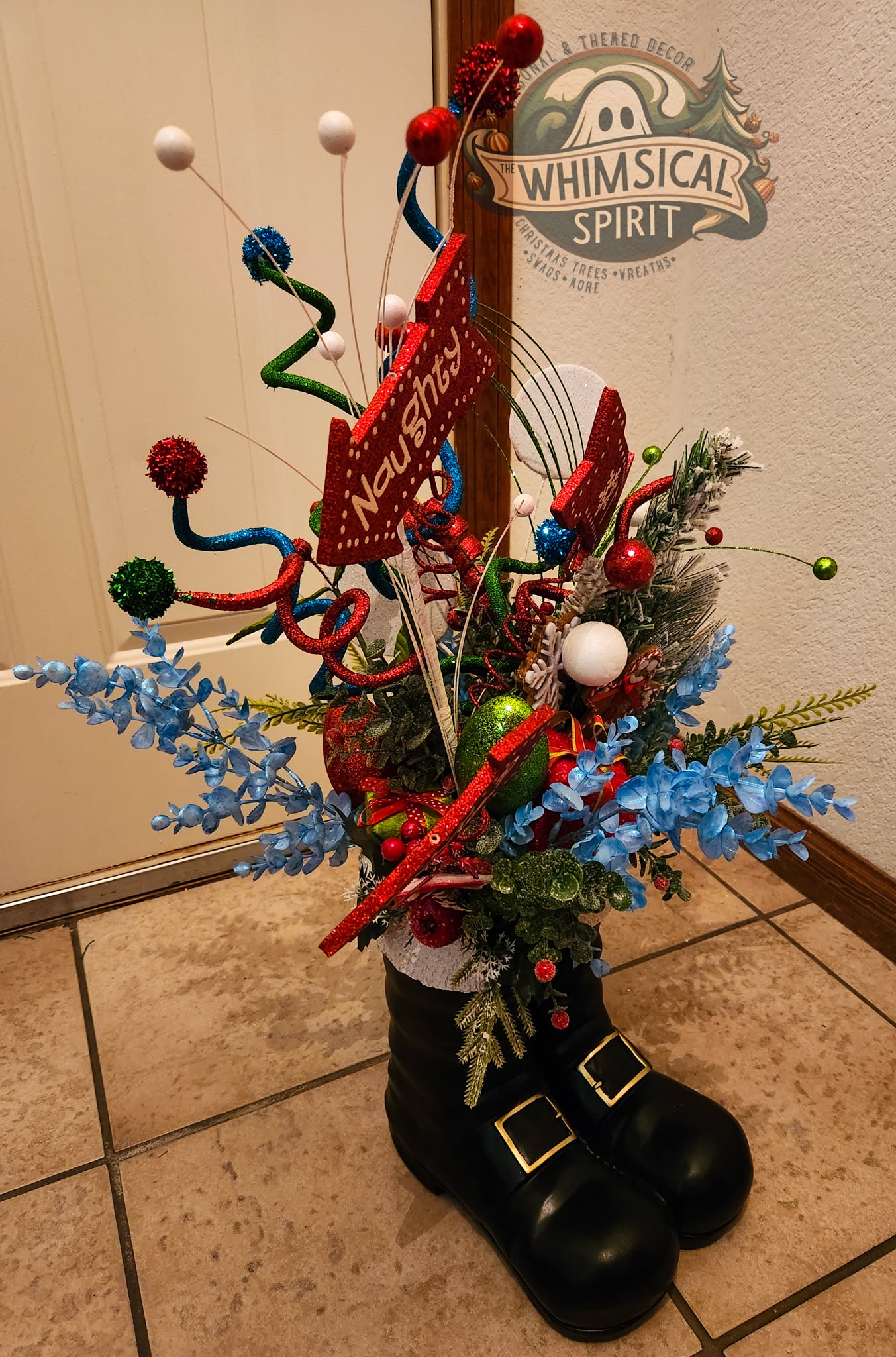 Santa’s Twinkling Trail Boots