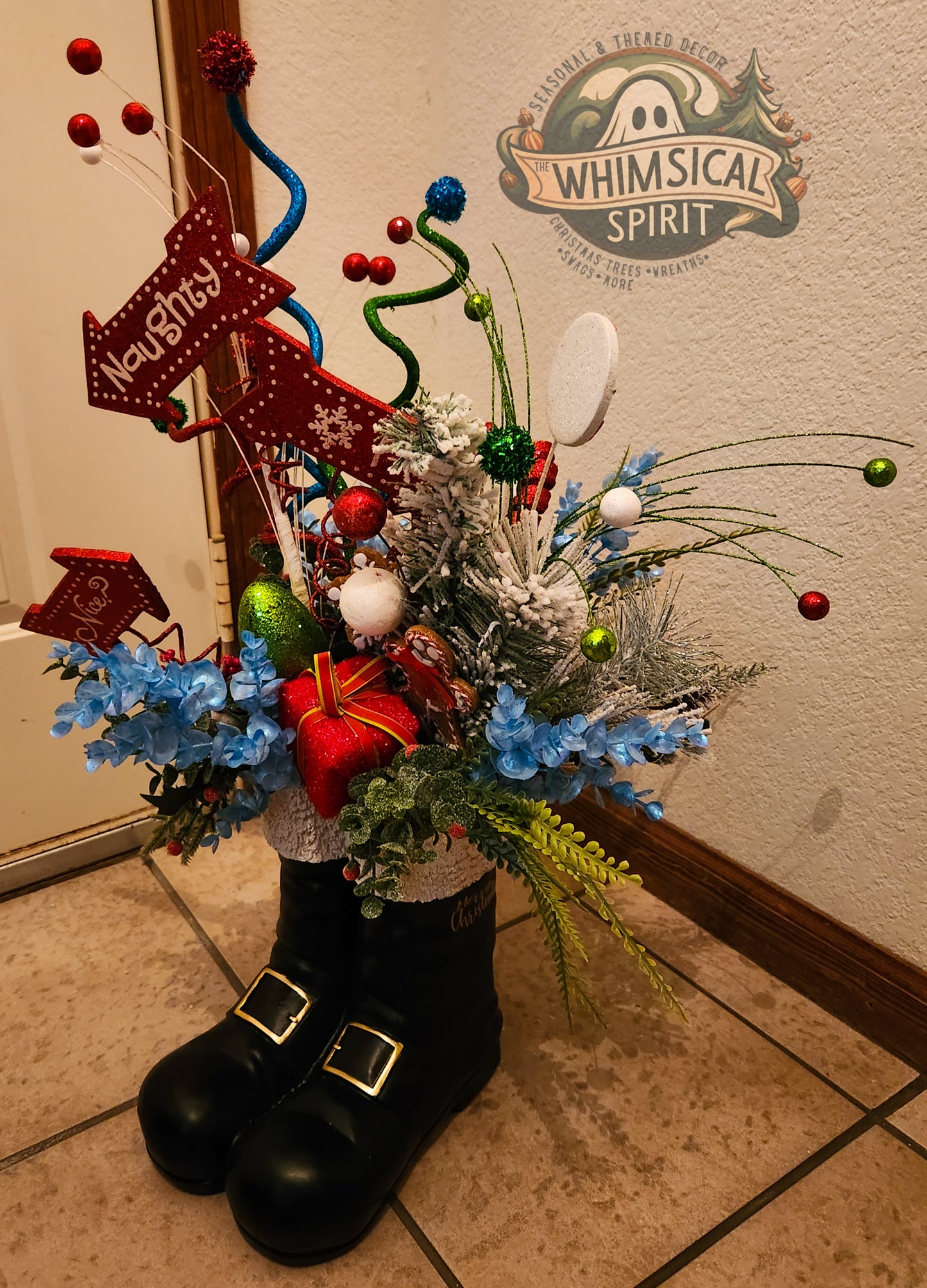 Santa’s Twinkling Trail Boots