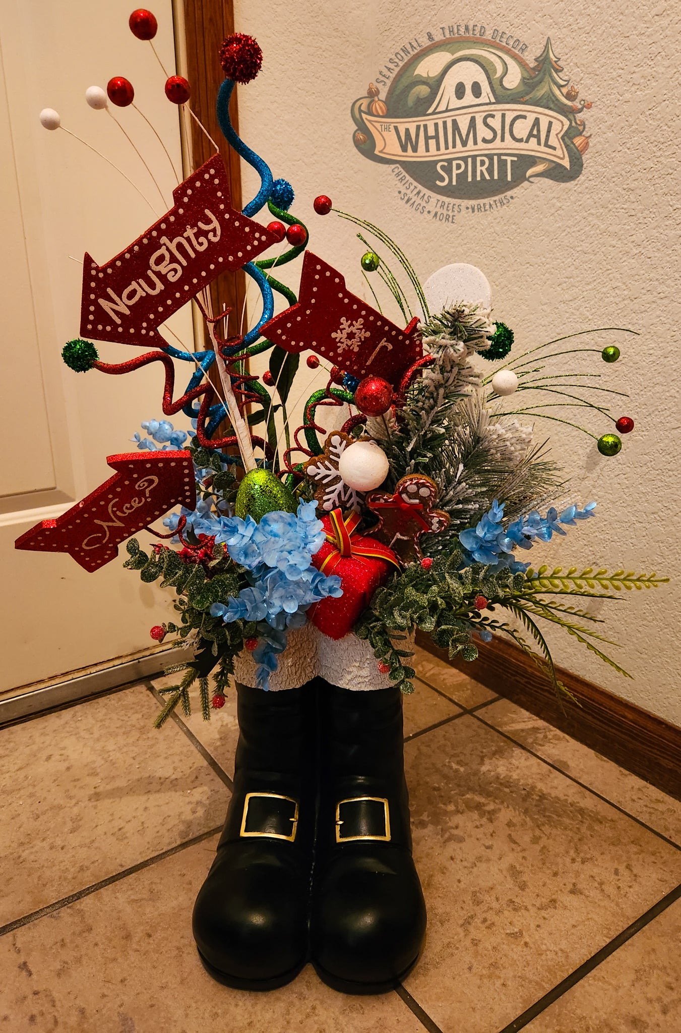 Santa’s Twinkling Trail Boots