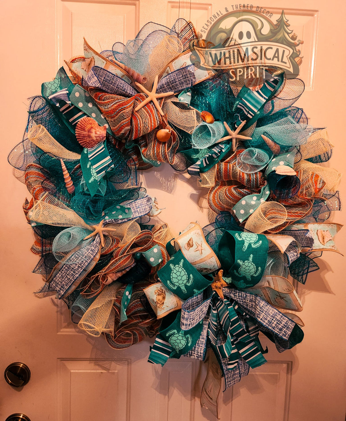 Shell Breeze - 20" Wreath The Whimsical Spirit