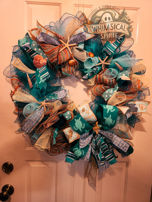 Shell Breeze - 20" Wreath