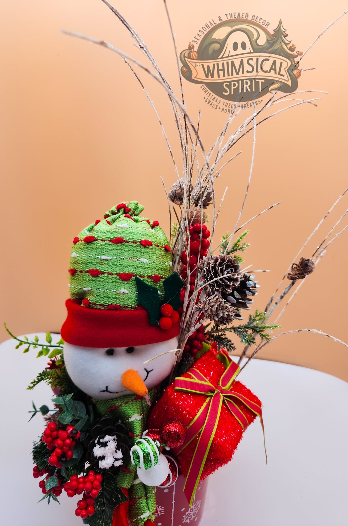 Snowy Merriment The Whimsical Spirit