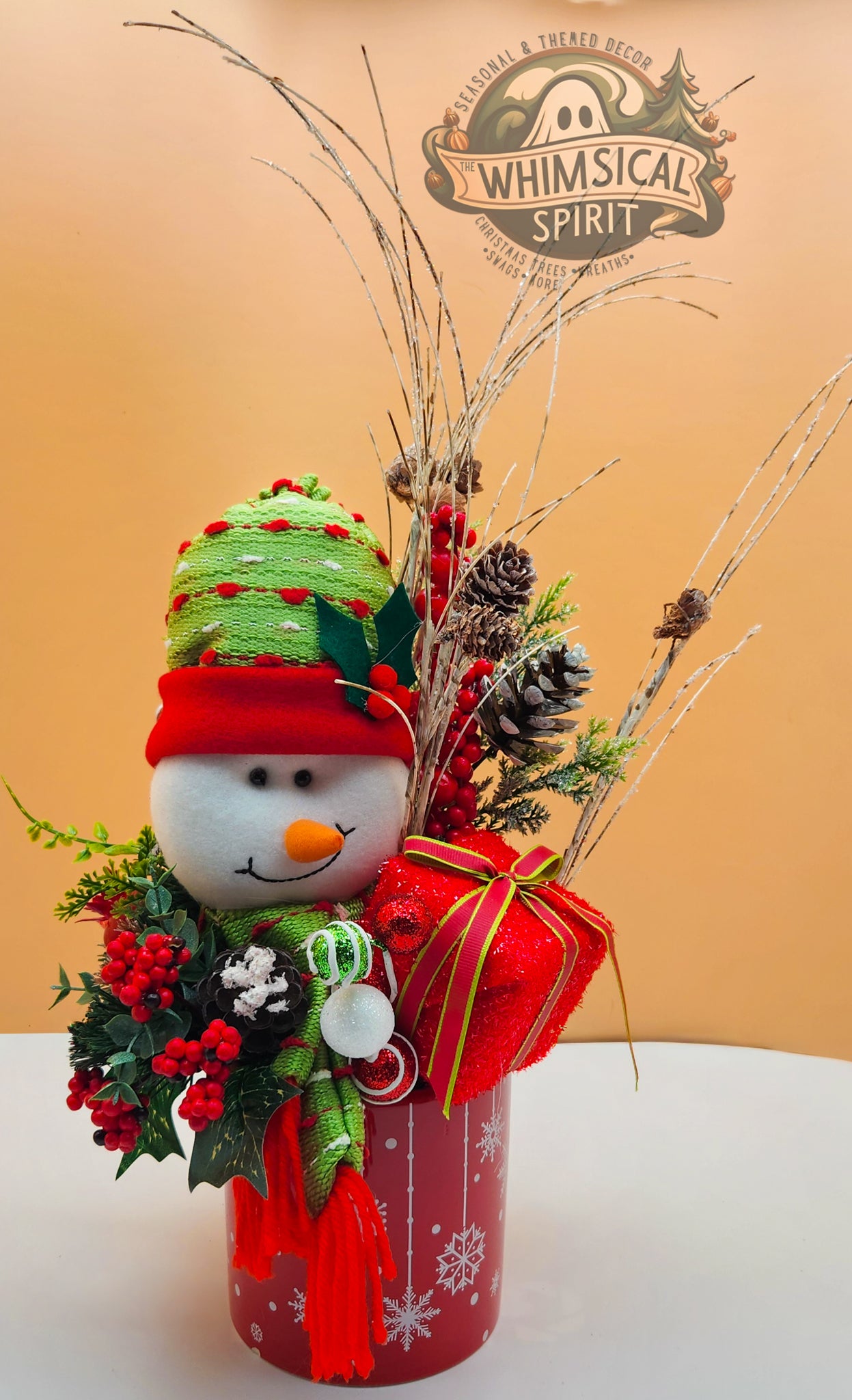Snowy Merriment The Whimsical Spirit