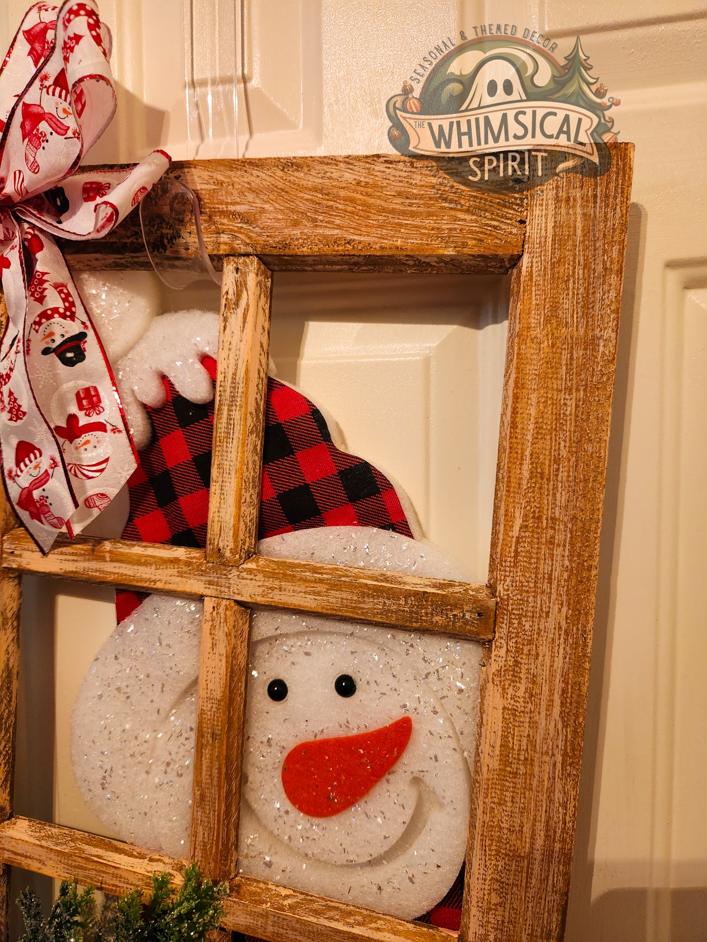 Snowy Windowpane Whimsy