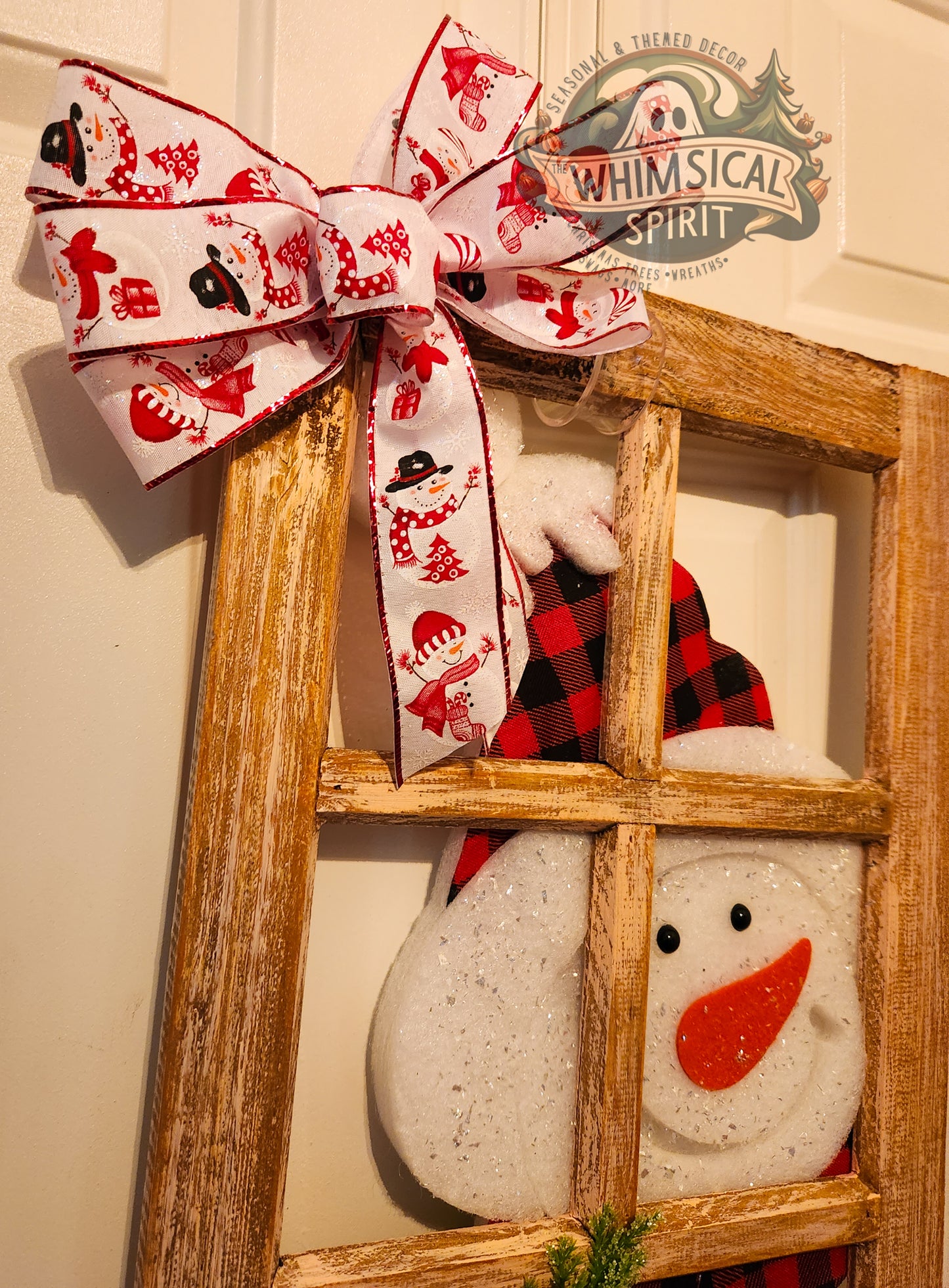 Snowy Windowpane Whimsy