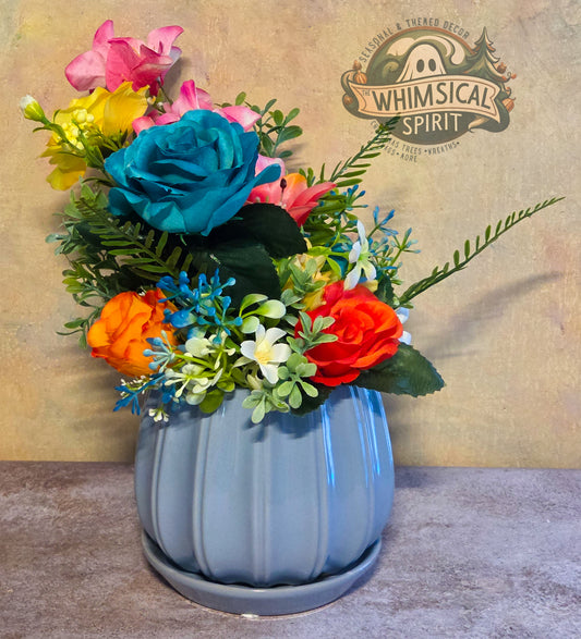 Summer Splash Garden - Summer Beach Day Tropical Floral Centerpiece