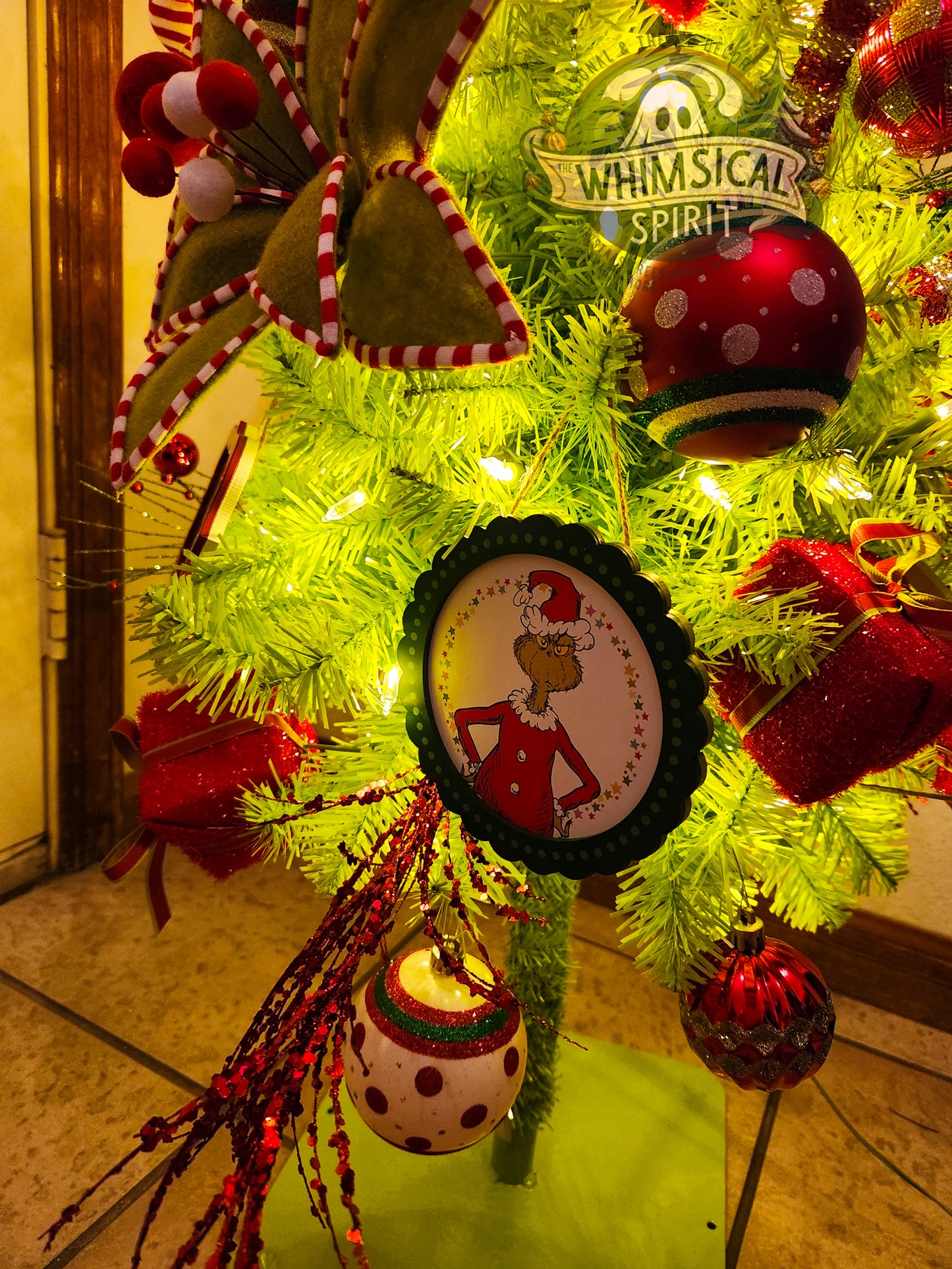The Mean One's Mischief Tree - 3'
