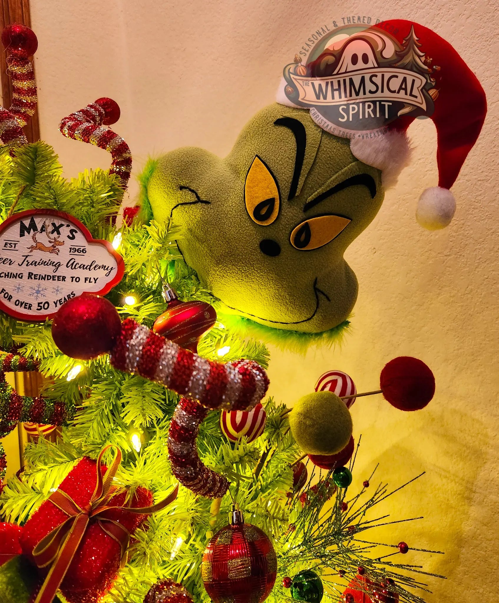 The Mean One's Mischief Tree - 3' The Whimsical Spirit