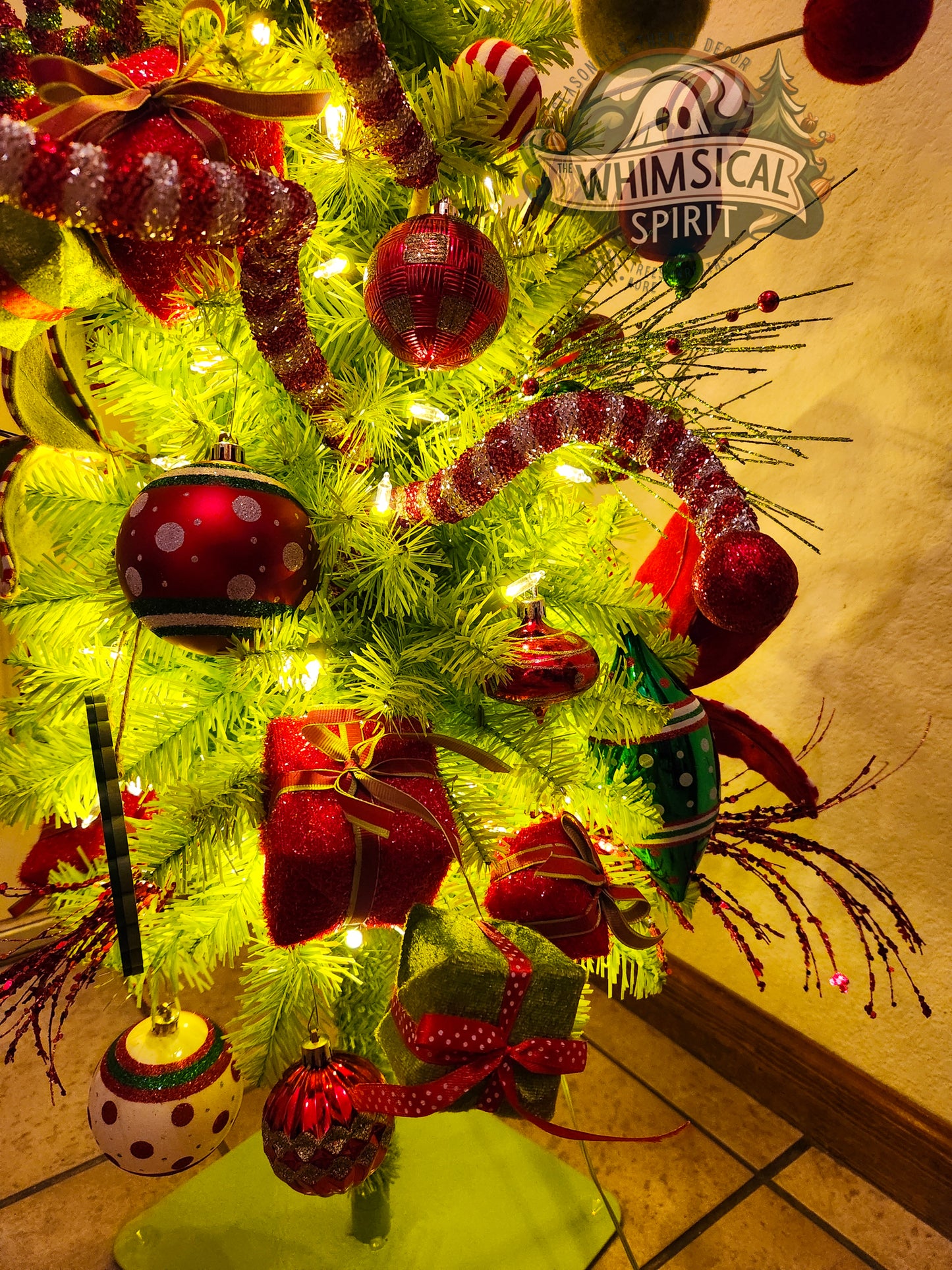 The Mean One's Mischief Tree - 3'
