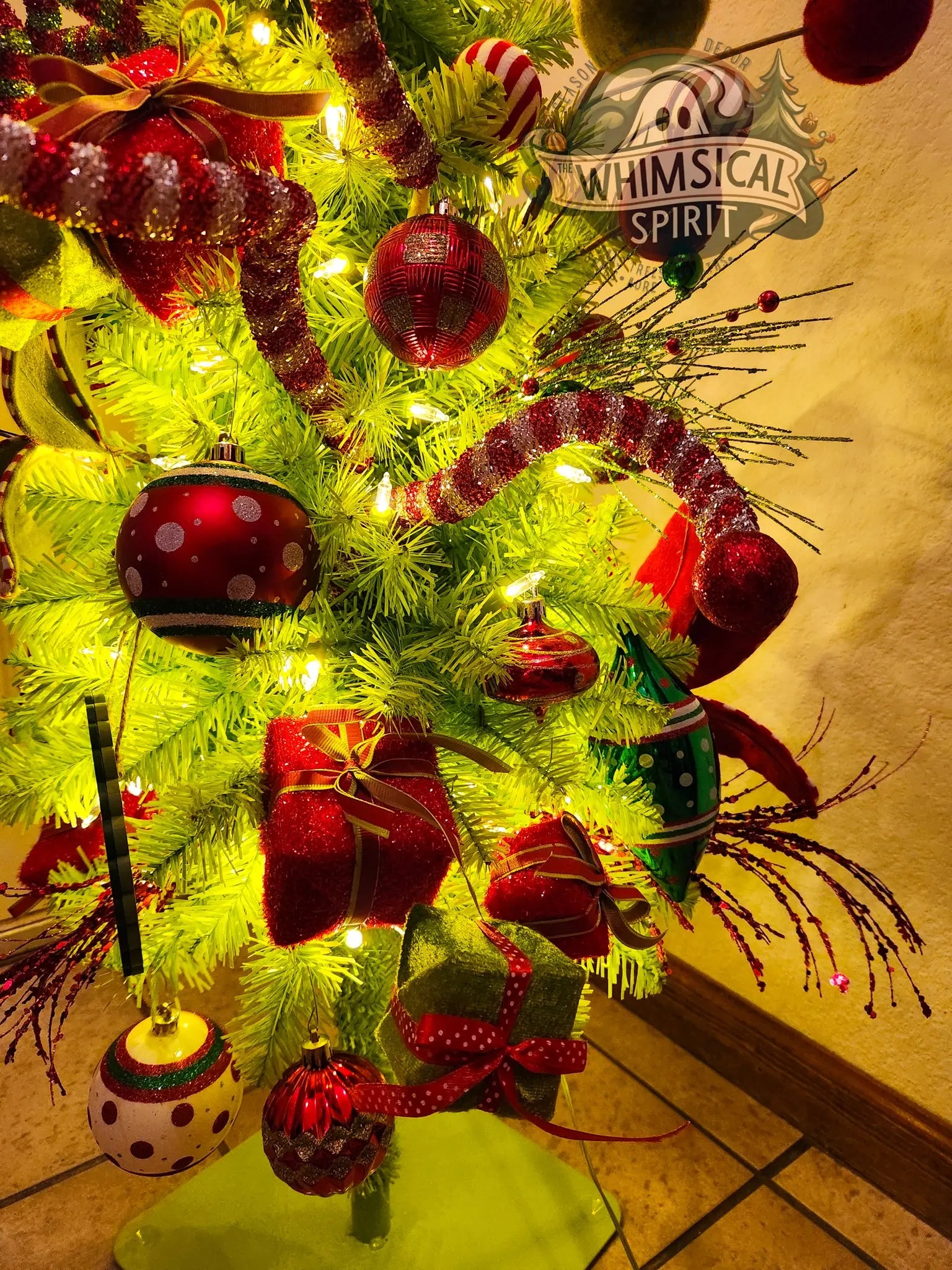 The Mean One's Mischief Tree - 3' The Whimsical Spirit