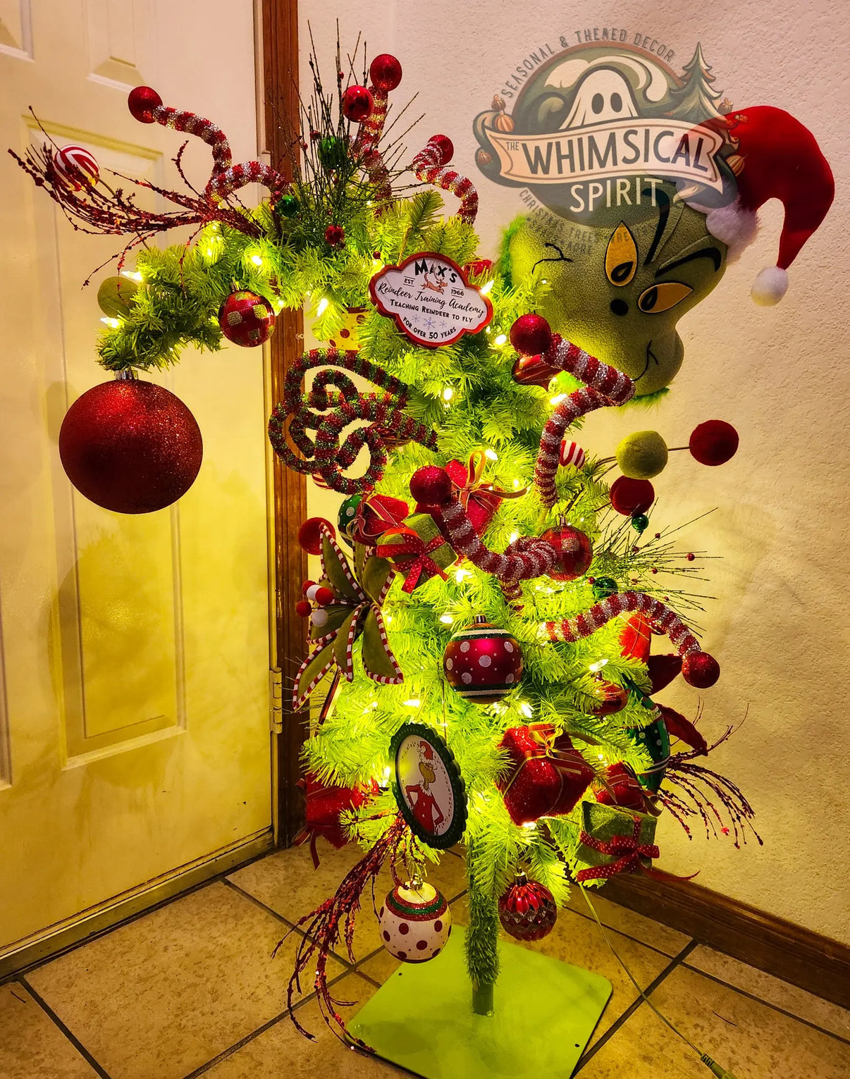 The Mean One's Mischief Tree - 3' The Whimsical Spirit