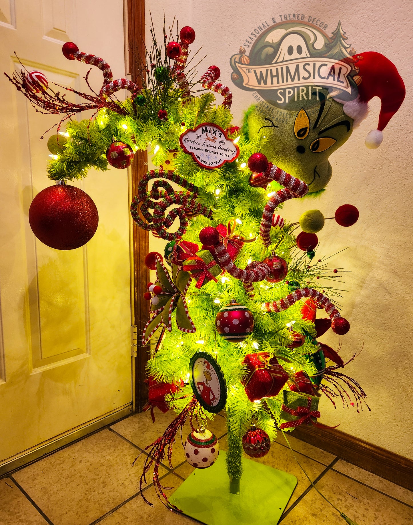 The Mean One's Mischief Tree - 3'
