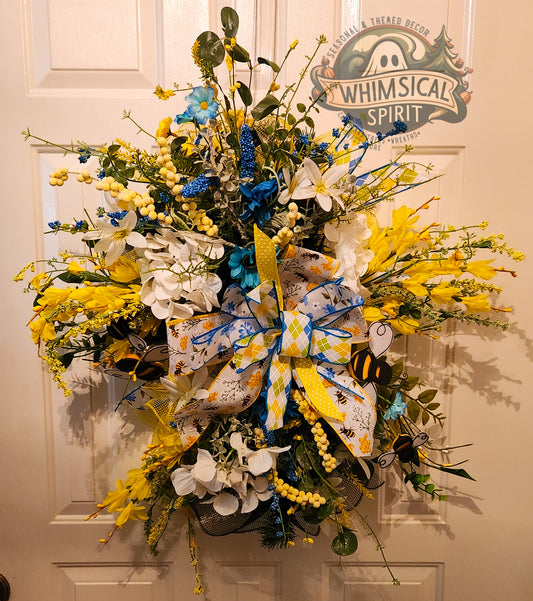 The Pollinator’s Porch - Spring Swag