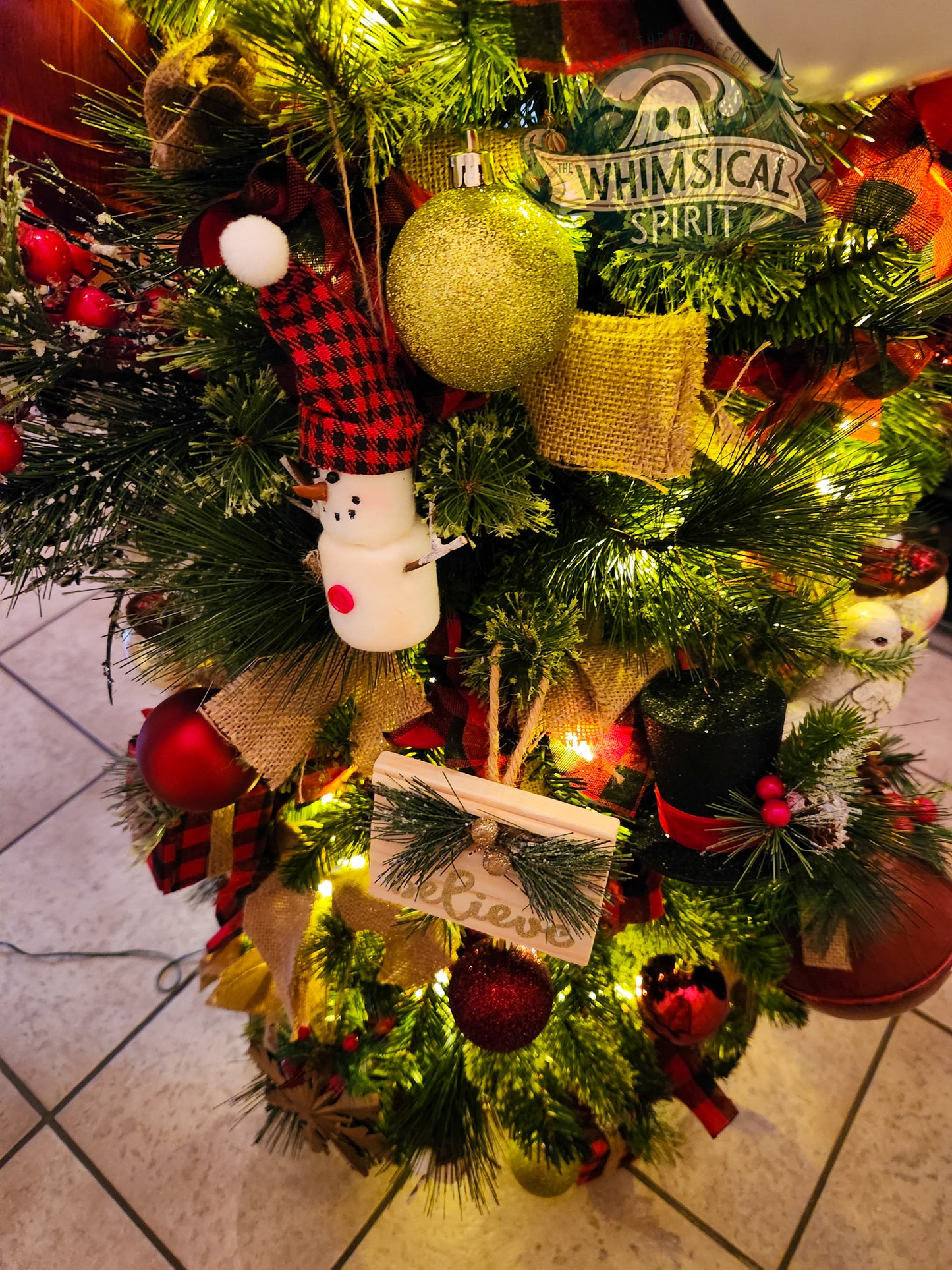 Frost & Flannel - 5' Woodland Outdoorsy Pre-Lit Christmas Tree