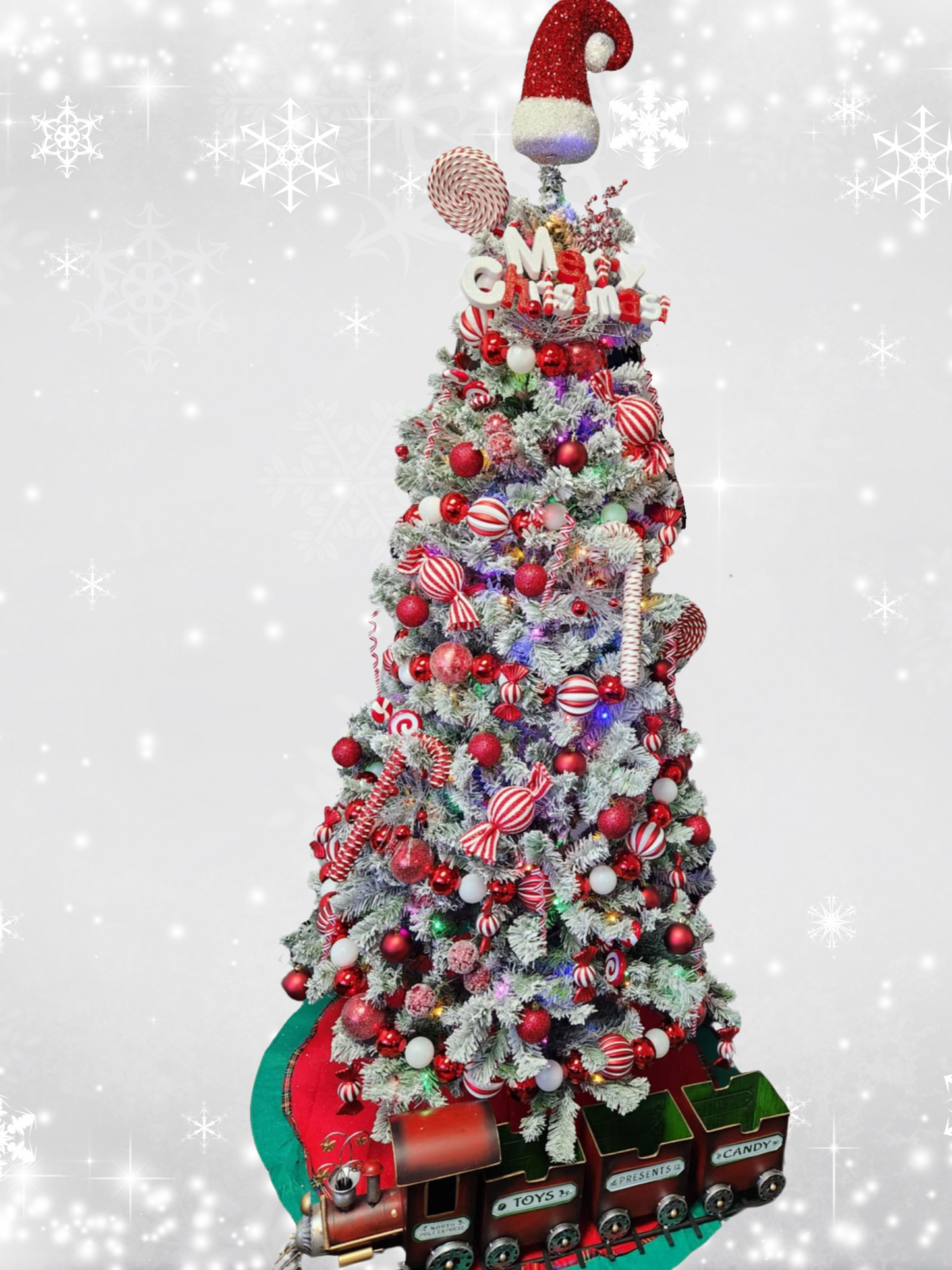 Peppermint Wonderland - 6.5' Christmas Tree