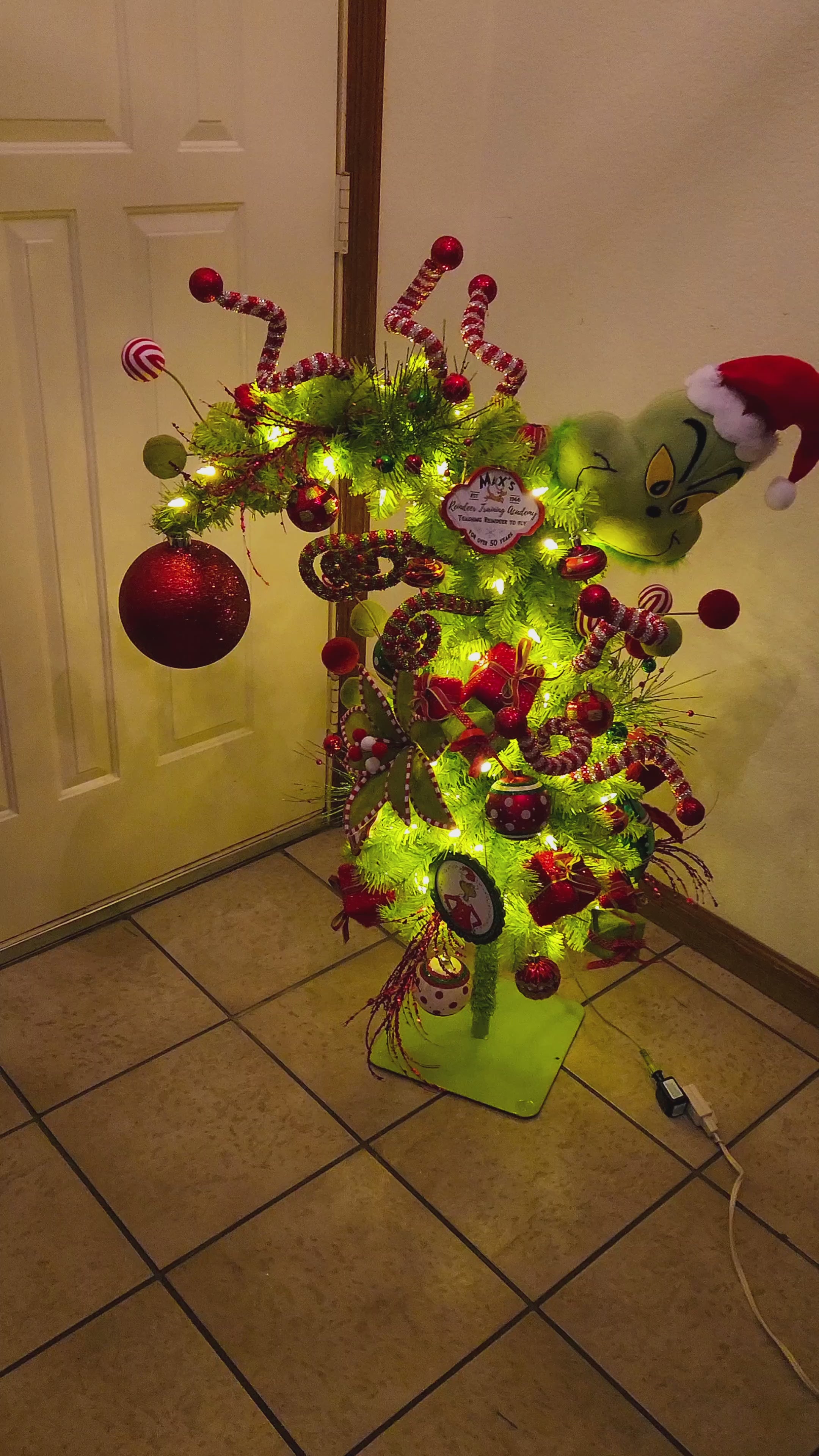 The Mean One's Mischief Tree - 3'