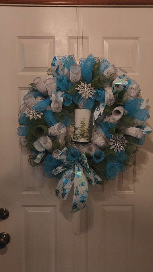 Frosted Forest Greeting